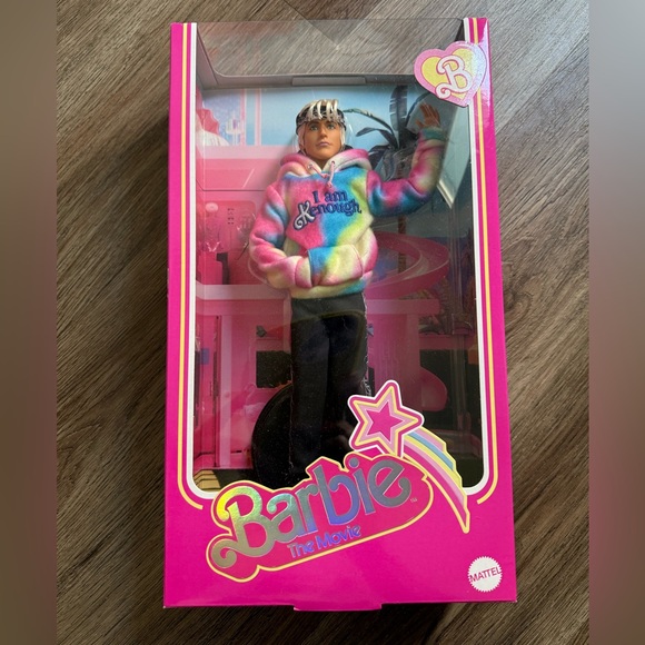 NWT Ken Barbie Wearing “I Am Kenough” Hoodie – Barbie The Movie
